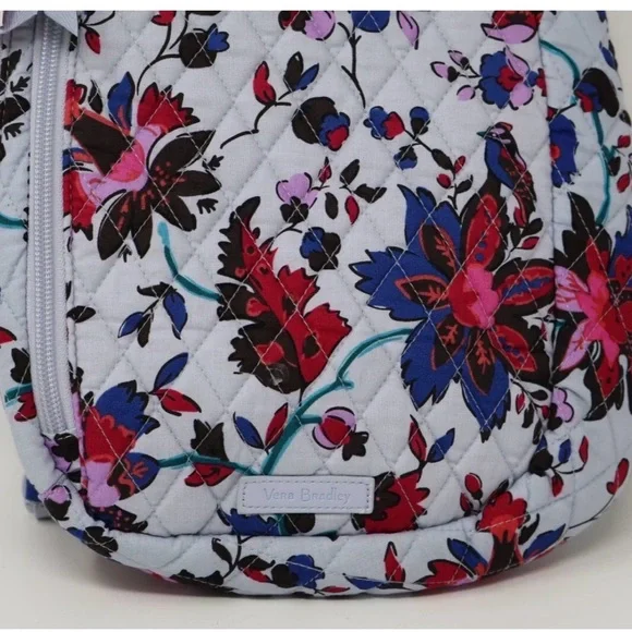 NWT Vera Bradley Multicolor Floral Crossbody Bag/Sling Backpack - Picture 4 of 16